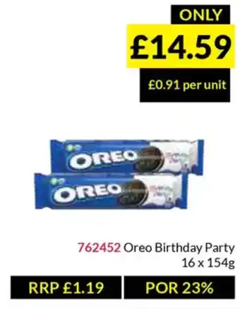 Musgrave MarketPlace Oreo Birthday Party offer