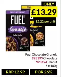 Musgrave MarketPlace Fuel Chocolate Granola offer