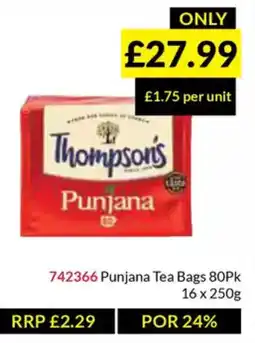 Musgrave MarketPlace Punjana Tea Bags offer