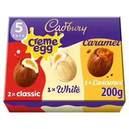 Asda Cadbury Creme Egg Mixed Chocolate Egg 200 Gr offer