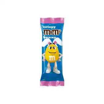 Asda M&M's Crispy Milk Chocolate Easter Bunny Treat 29g offer