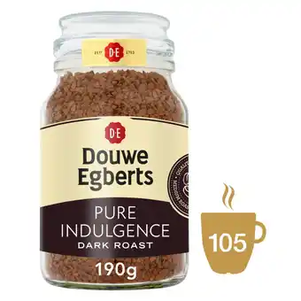 Asda Douwe Egberts Pure Indulgence Dark Roast Instant Coffee offer