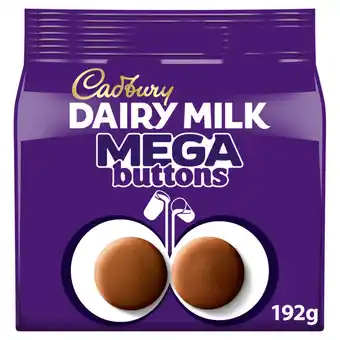 Asda Cadbury Dairy Milk Mega Buttons Chocolate Sharing Bag offer