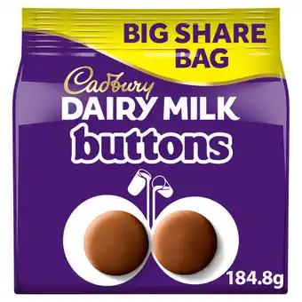 Asda Cadbury Dairy Milk Buttons offer