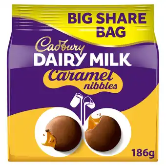 Asda Cadbury Dairy Milk Caramel Nibbles Chocolate Sharing Bag offer