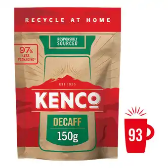 Asda Kenco Decaff Instant Coffee 150g offer