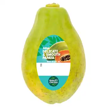 Asda ASDA Delicate & Smooth Papaya (Typically 350g) offer