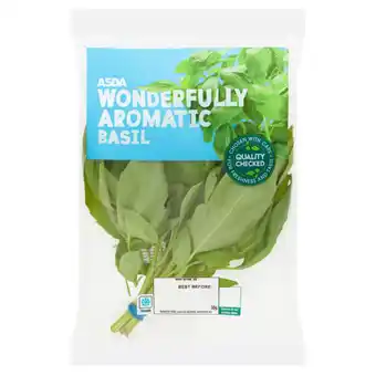 Asda ASDA Wonderfully Aromatic Basil offer