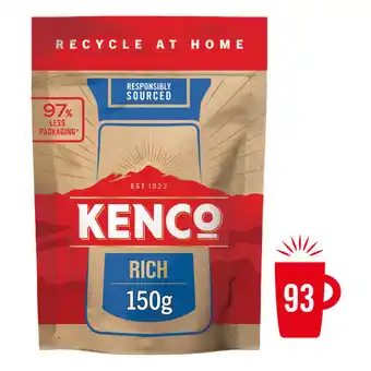 Asda Kenco Rich Instant Coffee 150g offer