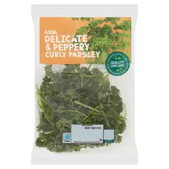 Asda ASDA Delicate & Peppery Curly Parsley offer