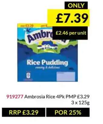 Musgrave MarketPlace Ambrosia Rice offer