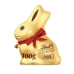 Asda Lindt Gold Bunny Milk Chocolate 100g offer