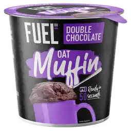 Asda FUEL10K Double Chocolate High Protein Oat Muffin Pot offer