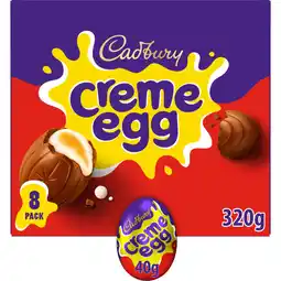 Asda Cadbury Creme Egg 8 x 40g (320g) offer