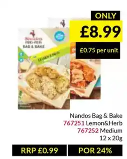 Musgrave MarketPlace Nandos Bag & Bake offer