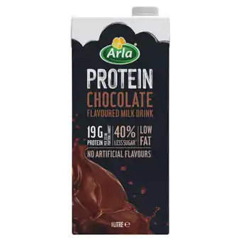 Asda Arla Protein Chocolate Flavoured Milk Drink 1 Litre offer