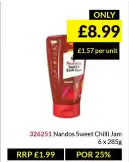 Musgrave MarketPlace Nandos Sweet Chilli Jam offer