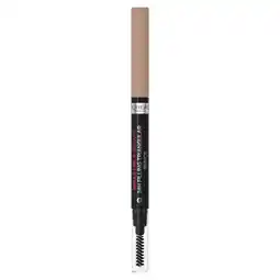 Asda L'Oreal Paris Infallible 24H Brow Filling Triangular Pencil 6.0 Dark Blonde offer