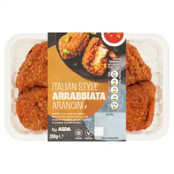 Asda ASDA Italian Style Arrabbiata Arancini 200g offer