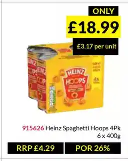 Musgrave MarketPlace Heinz Spaghetti Hoops offer