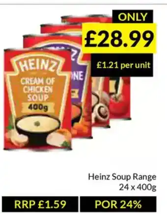 Musgrave MarketPlace Heinz Soup Range offer