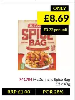 Musgrave MarketPlace McDonnells Spice Bag offer