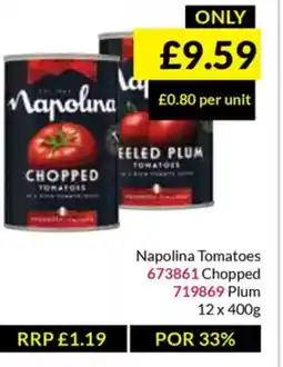 Musgrave MarketPlace Napolina Tomatoes offer