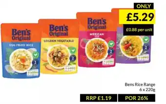 Musgrave MarketPlace Bens Rice Range offer