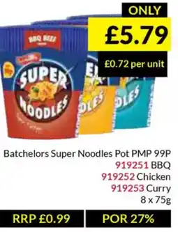 Musgrave MarketPlace Batchelors Super Noodles Pot offer