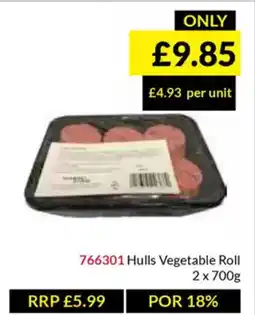 Musgrave MarketPlace Hulls Vegetable Roll offer