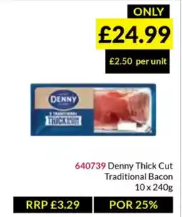 Musgrave MarketPlace Denny Thick Cut Traditional Bacon offer