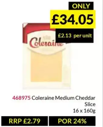 Musgrave MarketPlace Coleraine Medium Cheddar Slice offer