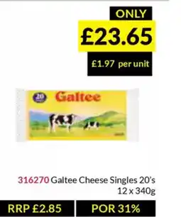 Musgrave MarketPlace Galtee Cheese Singles 20's offer