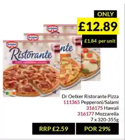 Musgrave MarketPlace Dr Oetker Ristorante Pizza offer