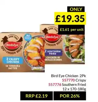 Musgrave MarketPlace Bird Eye Chicken offer