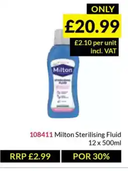 Musgrave MarketPlace Milton Sterilising Fluid offer