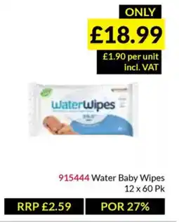 Musgrave MarketPlace Water Baby Wipes offer