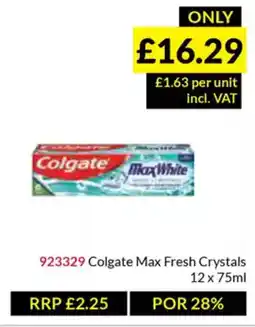 Musgrave MarketPlace Colgate Max Fresh Crystals offer