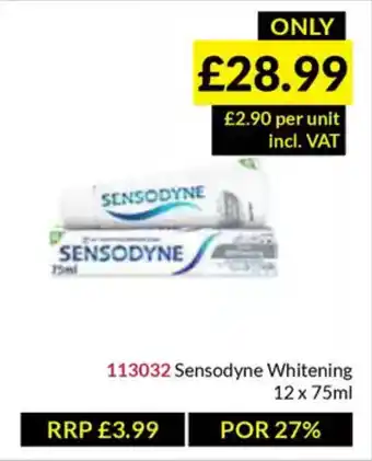 Musgrave MarketPlace Sensodyne Whitening offer