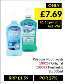 Musgrave MarketPlace Wisdom Mouthwash offer