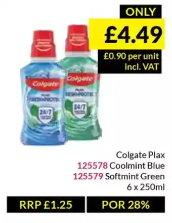 Musgrave MarketPlace Colgate Plax offer