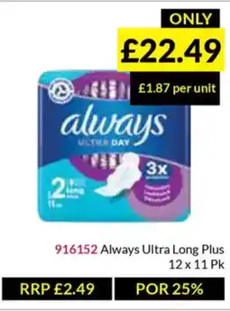 Musgrave MarketPlace Always Ultra Long Plus offer