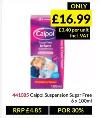 Musgrave MarketPlace Calpol Suspension Sugar Free offer