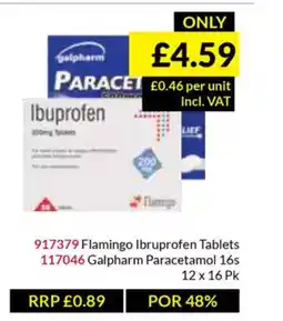 Musgrave MarketPlace Flamingo Ibruprofen Tablets offer