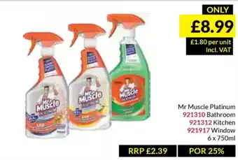 Musgrave MarketPlace Mr Muscle Platinum offer