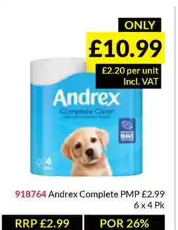 Musgrave MarketPlace Andrex Complete offer