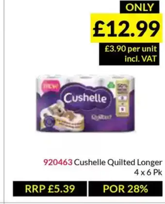 Musgrave MarketPlace Cushelle Quilted Longer offer