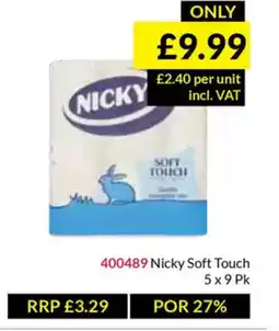 Musgrave MarketPlace Nicky Soft Touch offer