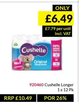 Musgrave MarketPlace Cushelle Longer offer