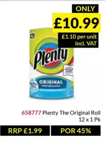 Musgrave MarketPlace Plenty The Original Roll offer